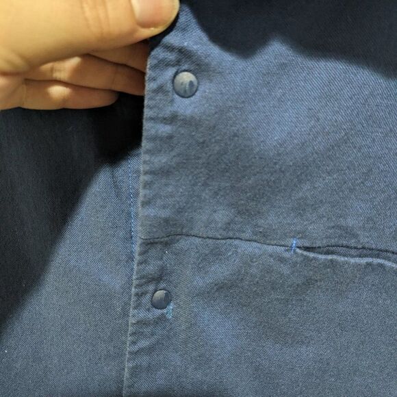 Lululemon | Men's Snap To It Short Sleeve Dark Cobalt / Deep Navy - Picture 7 of 10